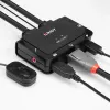 Lindy 2-Port DisplayPort 1.2, USB 2.0 und Audio Kabel-KVM-Switch