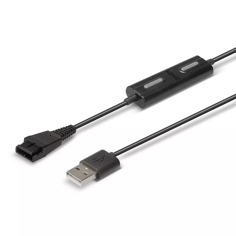 Lindy USB Typ A auf Jabra Quick Disconnect Headset-Adapter