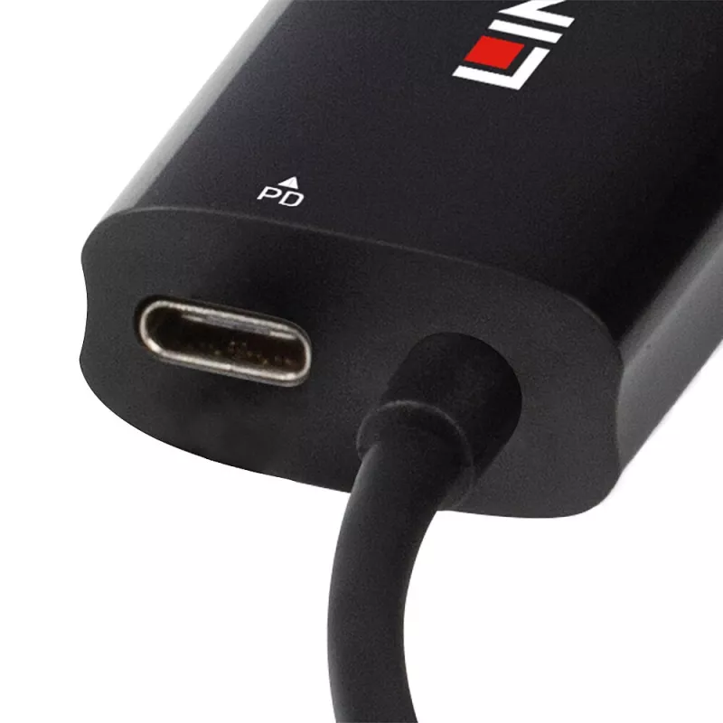 Lindy 43328 Laptop-Dock/Port-Replikator USB 3.2 Gen 1 (3.1 Gen 1) Type-C Schwarz