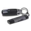 Lindy USB 3.2 Typ-C und A SD-/MicroSD-Kartenleser, MiniSD, SD, Schwarz, Grau, 5000 Mbit/s, USB 3.2 Gen 1 (3.1 Gen 1) Typ-A/Typ-C, 78,5 mm, 22,5 mm
