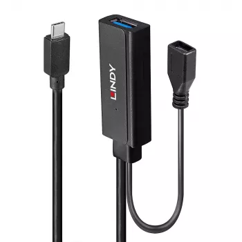 Lindy 5m USB 3.2 Gen 1 C/A Aktive Verlängerung