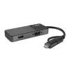 Lindy 43354 Laptop-Dockingstation/USB-Port-Replikator USB 3.2 Gen 1 (3.1 Gen 1) Typ-A + Typ-C Schwarz