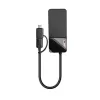 Lindy 43354 Laptop-Dockingstation/USB-Port-Replikator USB 3.2 Gen 1 (3.1 Gen 1) Typ-A + Typ-C Schwarz