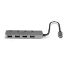 Lindy 4 Port USB 3.2 Typ C Hub mit Ein-/Ausschaltern