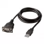 Lindy 43413 serielles Kabel Grau 1,5 m USB Typ-A RS-232