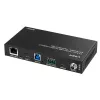 Lindy 100m Cat.6A 2 Host USB 3.2 Gen 1 HDBaseT Extender, Netzwerk-Sender & -Empfänger, 100 m, 480 Mbit/s, Cat6a, VS6320, Phosphorbronze