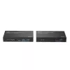Lindy 100m Cat.6A 2 Host USB 3.2 Gen 1 HDBaseT Extender, Netzwerk-Sender & -Empfänger, 100 m, 480 Mbit/s, Cat6a, VS6320, Phosphorbronze