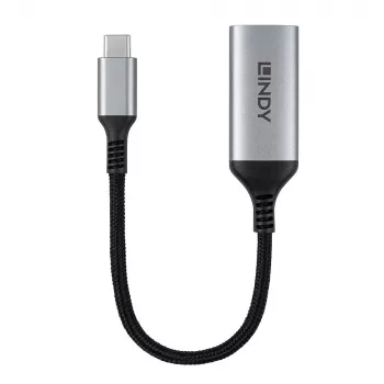 Lindy 43428 Videokabel-Adapter 0,15 m USB Type-C HDMI Grau