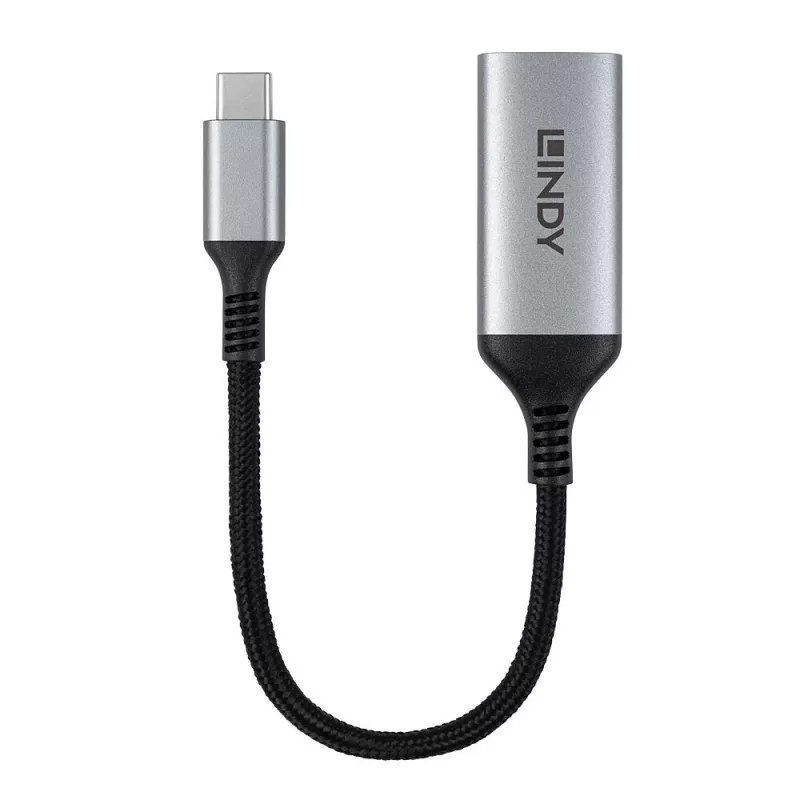 Lindy 43428 Videokabel-Adapter 0,15 m USB Type-C HDMI Grau