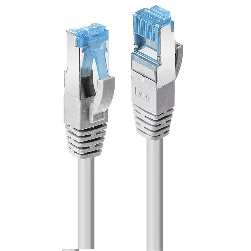 Lindy 5m Cat.6A U/UTP LSZH Kabel, Grau