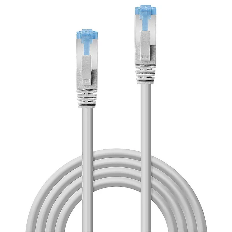 Lindy 5m Cat.6A U/UTP LSZH Kabel, Grau