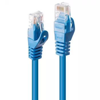 Lindy 48177 Netzwerkkabel Blau 10 m Cat6 U/UTP (UTP)