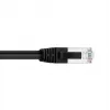 Lindy 0,2m RJ-45 Cat.6A Break-Away Adapter, 0,2 m, Cat6a, RJ-45, RJ-45, Schwarz, Rot