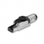 Lindy RJ-45 Cat.6/6A werkzeugloser Feldkonfektionierungsstecker, RJ45, Schwarz, Silber, Metall, CE, REACH, RoHS, UKCA, 240 g, 133 mm