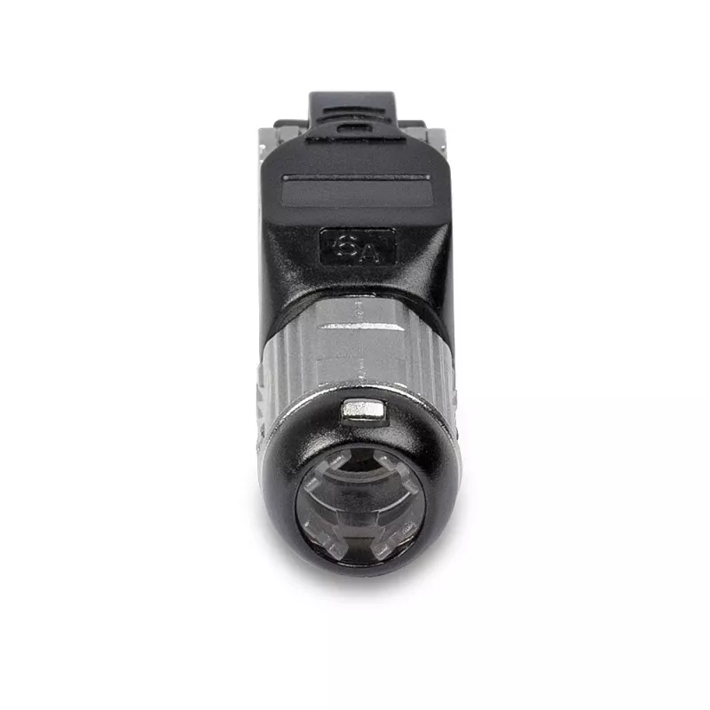 Lindy RJ-45 Cat.6/6A werkzeugloser Feldkonfektionierungsstecker, RJ45, Schwarz, Silber, Metall, CE, REACH, RoHS, UKCA, 240 g, 133 mm
