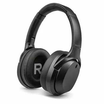 Lindy LH700XW Headset Kabelgebunden & Kabellos Kopfbügel Musik Micro-USB Bluetooth Schwarz