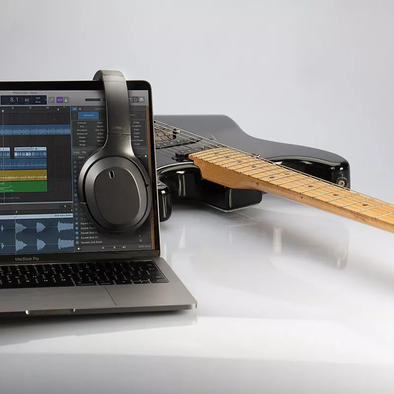 Lindy LH700XW Headset Kabelgebunden & Kabellos Kopfbügel Musik Micro-USB Bluetooth Schwarz