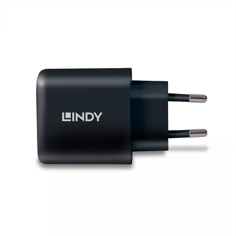 Lindy 73426 mobiles Ladegerät Universal Schwarz AC Schnellladung Innenbereich