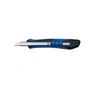 Abbrechklingenmesser WEDO 78 909 Schwarz Blau