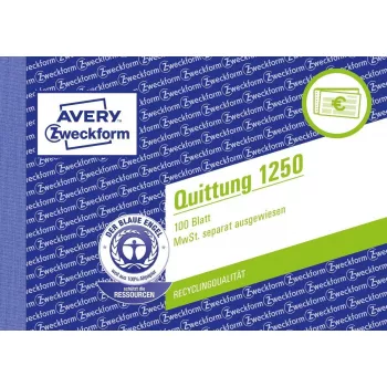 Buchhaltungsformular/-buch A6 Avery 1250