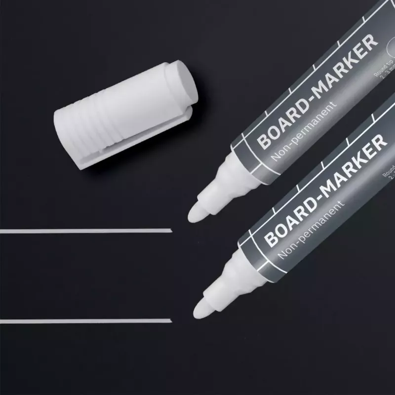 Marker Sigel BA715 2 Stück Spitze fein/rund Weiß