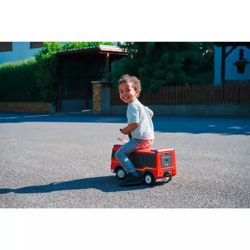 Kinder-Feuerwehr-Rutscher BIG Modell 800055326 mit realistischem Design und robuster Konstruktion
