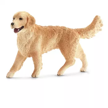 schleich FARM WORLD Golden Retriever, weiblich, 3 Jahre, Bauernhoftiere / Bauernhofspielzeug, Mehrfarbig, Kunststoff, 1 Stück