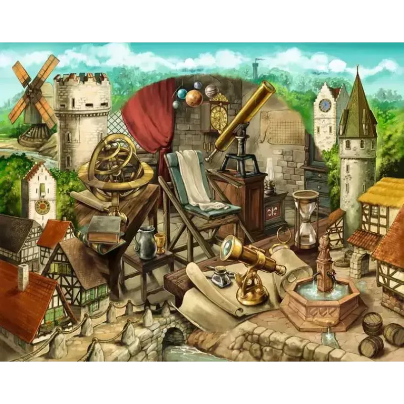 Ravensburger 17446 Puzzle – 919 Teile, 500 mm Breite, empfohlenes Alter 14+
