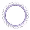 Kinder-Spirograph Ravensburger 297740 mit Schablone und 2 Stiften, mehrfarbig, für Kinder ab 6 Jahren