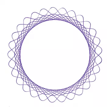 Kinder-Spirograph Ravensburger 297740 mit Schablone und 2 Stiften, mehrfarbig, für Kinder ab 6 Jahren