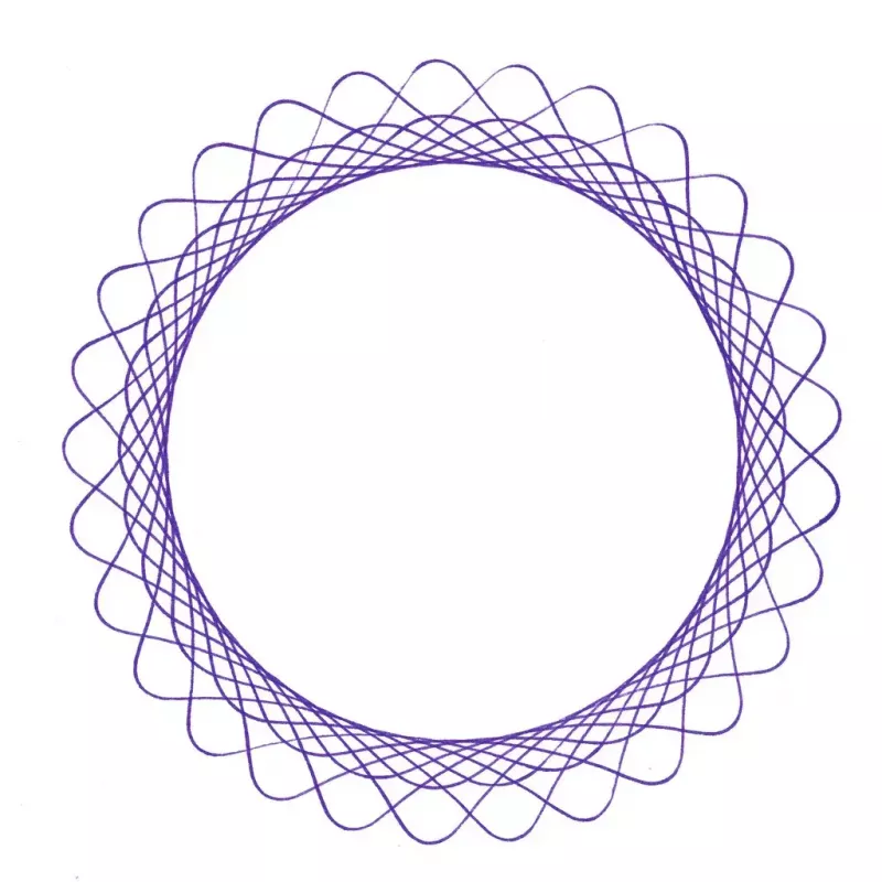 Kinder-Spirograph Ravensburger 297740 mit Schablone und 2 Stiften, mehrfarbig, für Kinder ab 6 Jahren