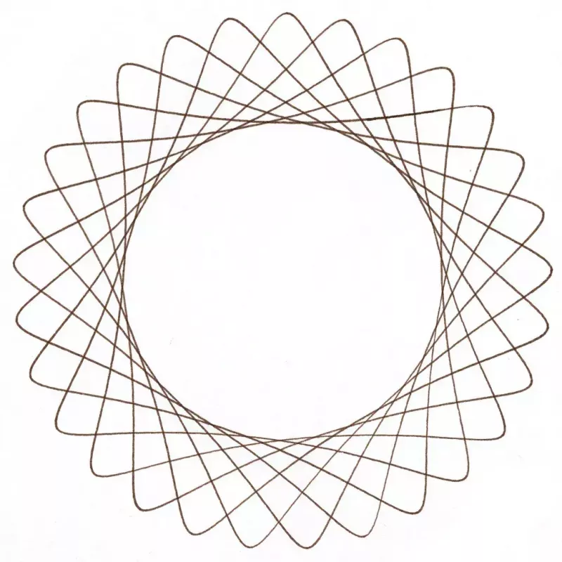 Kinder-Spirograph Ravensburger 297740 mit Schablone und 2 Stiften, mehrfarbig, für Kinder ab 6 Jahren
