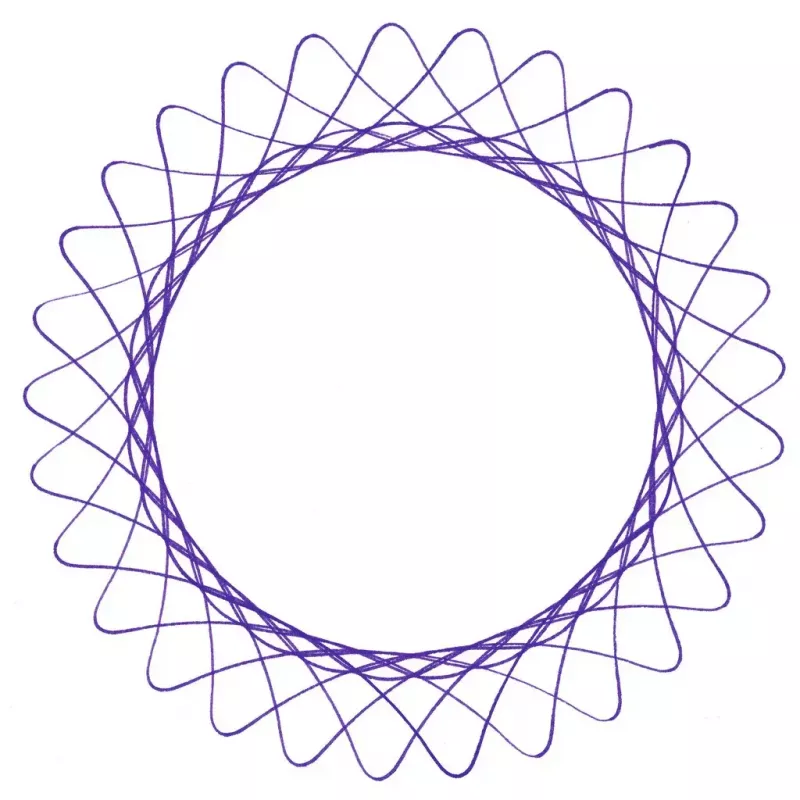 Kinder-Spirograph Ravensburger 297740 mit Schablone und 2 Stiften, mehrfarbig, für Kinder ab 6 Jahren