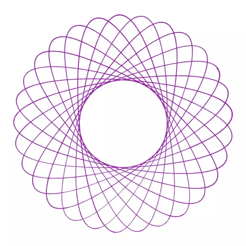 Kinder-Spirograph Ravensburger 297740 mit Schablone und 2 Stiften, mehrfarbig, für Kinder ab 6 Jahren