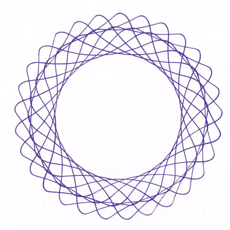 Kinder-Spirograph Ravensburger 297740 mit Schablone und 2 Stiften, mehrfarbig, für Kinder ab 6 Jahren