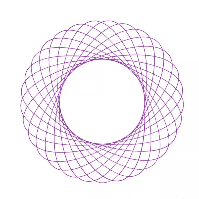 Kinder-Spirograph Ravensburger 297740 mit Schablone und 2 Stiften, mehrfarbig, für Kinder ab 6 Jahren