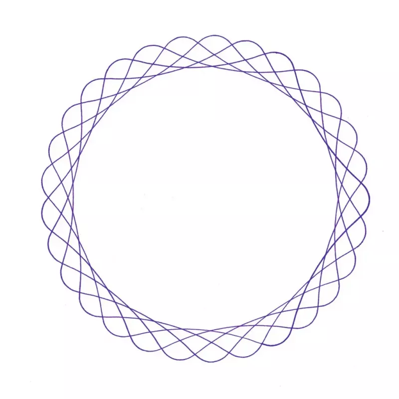 Kinder-Spirograph Ravensburger 297740 mit Schablone und 2 Stiften, mehrfarbig, für Kinder ab 6 Jahren