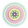 Kinder-Spirograph Ravensburger 297740 mit Schablone und 2 Stiften, mehrfarbig, für Kinder ab 6 Jahren