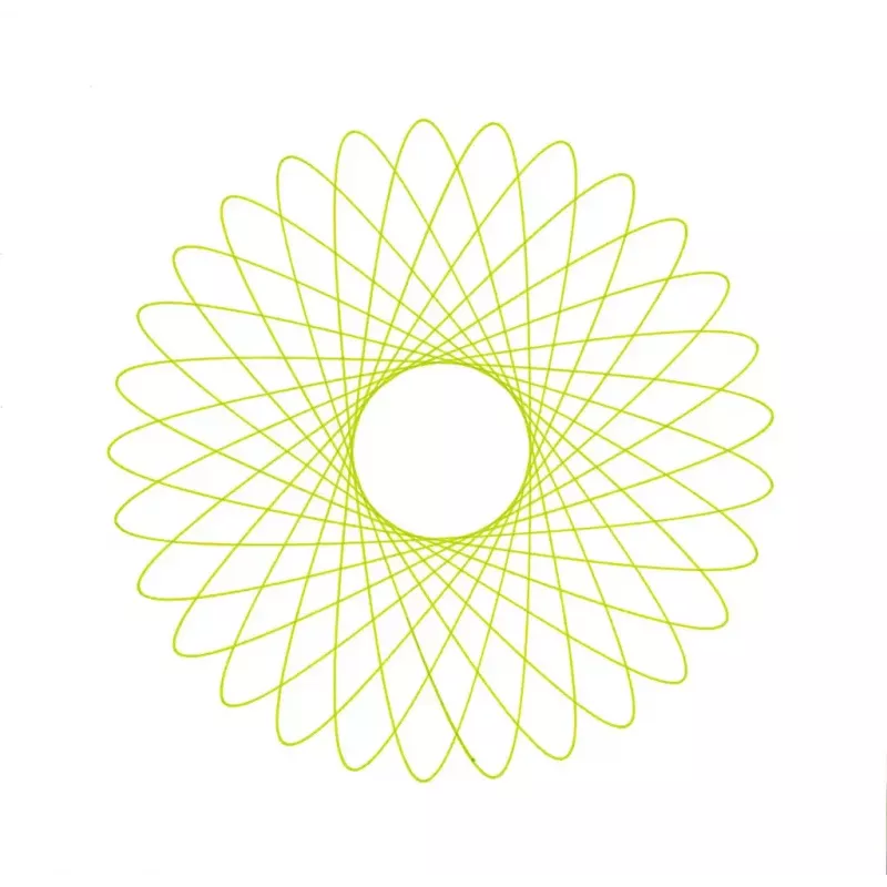 Kinder-Spirograph Ravensburger 297740 mit Schablone und 2 Stiften, mehrfarbig, für Kinder ab 6 Jahren