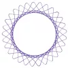 Kinder-Spirograph Ravensburger 297740 mit Schablone und 2 Stiften, mehrfarbig, für Kinder ab 6 Jahren
