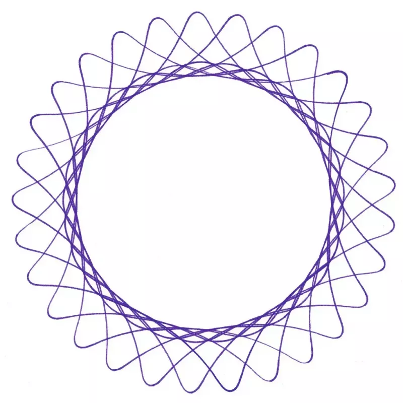 Kinder-Spirograph Ravensburger 297740 mit Schablone und 2 Stiften, mehrfarbig, für Kinder ab 6 Jahren