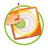 Kinder-Spirograph Ravensburger 297740 mit Schablone und 2 Stiften, mehrfarbig, für Kinder ab 6 Jahren