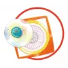 Kinder-Spirograph Ravensburger 297740 mit Schablone und 2 Stiften, mehrfarbig, für Kinder ab 6 Jahren