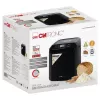 Brotbackautomat CLATRONIC BBA 3774 550W – 3-L-Backform, bis 1,5 kg Laib, 12 Programme, LCD-Timer