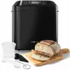 Brotbackautomat CLATRONIC BBA 3774 550W – 3-L-Backform, bis 1,5 kg Laib, 12 Programme, LCD-Timer