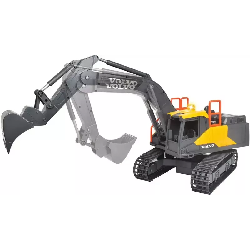 RC-Bagger Dickie Volvo Mining 2,4 GHz ferngesteuertes Baustellenmodell