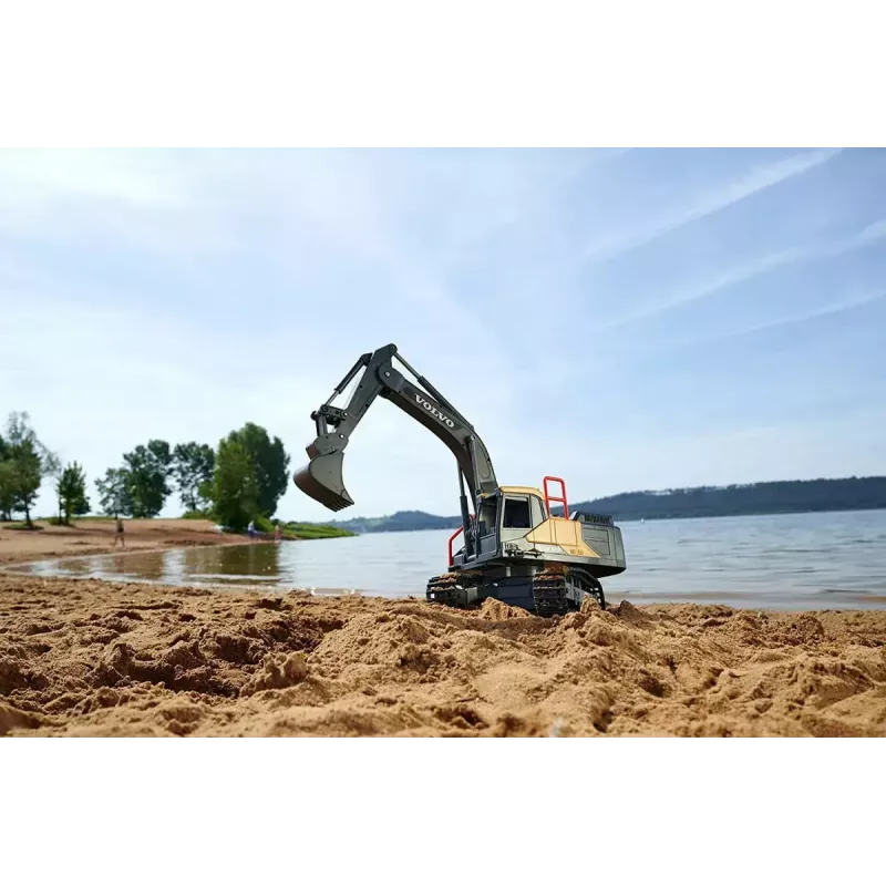 RC-Bagger Dickie Volvo Mining 2,4 GHz ferngesteuertes Baustellenmodell