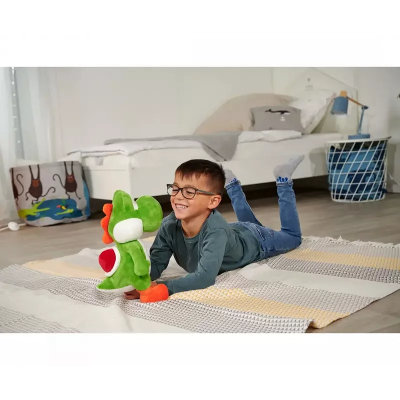 Stofftier Figur Yoshi von Simba-Dickie, Super Mario Thema, Modell 109231012, ca. 30 cm