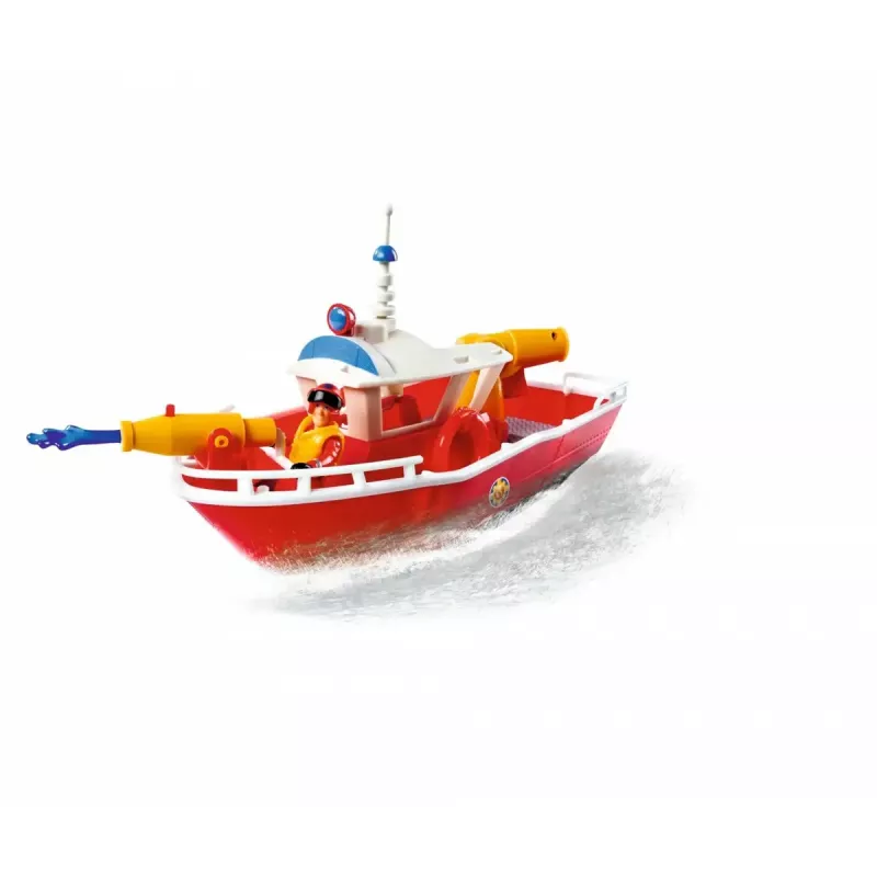 Spielzeug-Feuerlöschboot Simba-Dickie Fireman Sam Titan Fireboat, Fahrzeug-Spielset