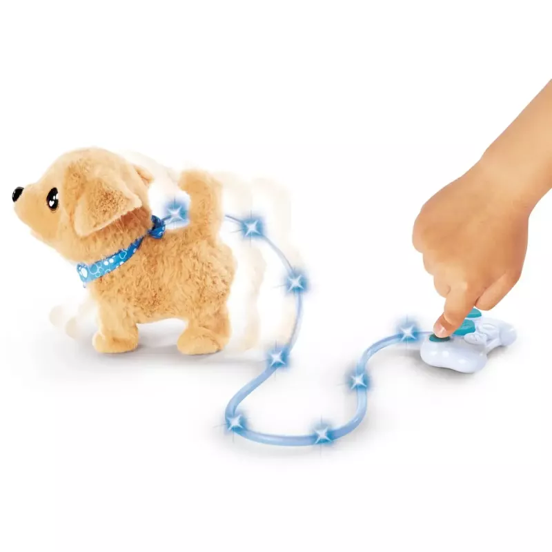 Simba ChiChi LOVE Loomy Golden Retriever Stofftier, 20 cm, Beige und Pink